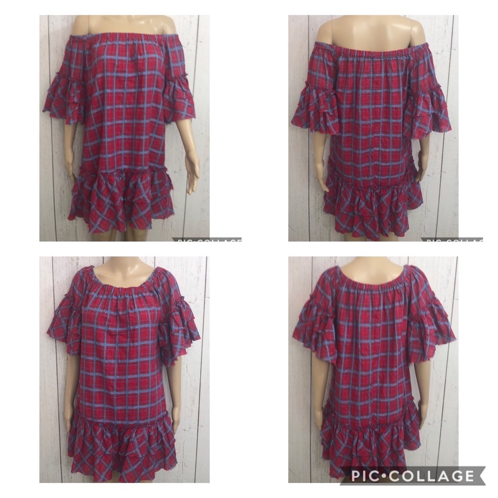 Anthropologie Hayden Off Shoulder BOHO Dress